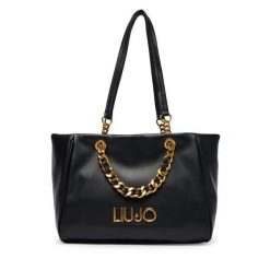 Torebka Liu Jo. Czarne torebki do ręki damskie Liu Jo, bez wzorów, klasyczne, bez dodatków. Za 639.99 zł.