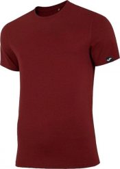 Joma KOSZULKA MĘSKA CASUAL T-SHIRT JOMA 101739.671 DESERT SHORT BURGUND. Czerwone t-shirty męskie Joma, m, bez wzorów, casualowe, bez kołnierzyka. Za 37.00 zł.