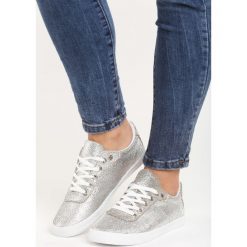 Srebrne Tenisówki Nonspiritual. Trampki i tenisówki damskie marki bonprix. Za 39.99 zł.