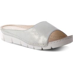 Klapki SERGIO BARDI - Casciana SS127335318GM 138. Szare klapki damskie Sergio Bardi, ze skóry. W wyprzedaży za 149.00 zł.