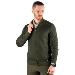 Sweter myśliwski Tagart Belfast z wysokim kołnierzem. Zielone swetry przez głowę męskie tagart, s, bez wzorów, z poliesteru, bez kołnierzyka. Za 399.00 zł.