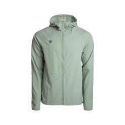 Kurtka sportowa męska ATTICA M z kapturem, gumką bi-elastyczną i wentylacją bocz. Zielone kurtki męskie IZAS, m, bez wzorów, trekkingowe. Za 330.39 zł.