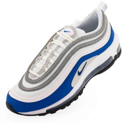 Buty Damskie Nike Air Max 97 Niebieski Królewski Niebieski. Białe obuwie sportowe damskie Nike, bez wzorów, z gumy, nike air max. Za 535.99 zł.