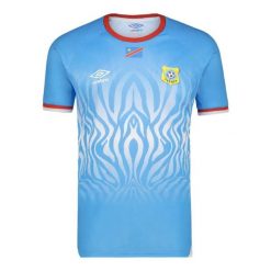 Koszulka domowa RD Konga Coupe du Monde 2026. Niebieskie koszulki sportowe męskie Umbro, m, bez wzorów, z materiału, bez kołnierzyka, bez ramiączek, na fitness i siłownię. Za 298.00 zł.