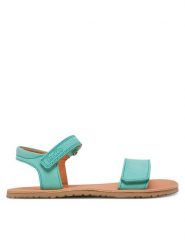 Froddo Sandały Barefoot Flexy Lia G3150264-22 S Zielony. Zielone sandały dziewczęce Froddo, z nubiku, bez zapięcia. Za 209.99 zł.