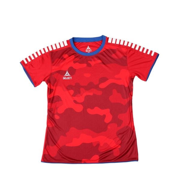 Damska koszulka Select Player. Czerwone koszulki sportowe damskie Select, m, bez wzorów, z tkaniny, bez kołnierzyka, bez ramiączek, na fitness i siłownię. Za 129.00 zł.
