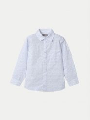Mayoral Koszula 3117 Błękitny Regular Fit. Niebieskie koszule dla chłopców Mayoral, bez wzorów, z bawełny, bez kołnierzyka, bez ramiączek. Za 69.99 zł.