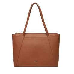 Torebka JENNY. Brązowe torebki do ręki damskie Jenny, bez wzorów, bez dodatków. Za 149.99 zł.