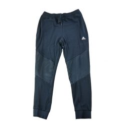 Second life - Adidas spodnie dresowe męskie - Jak nowy. Niebieskie spodnie sportowe męskie Adidas, l, bez wzorów, z dresówki, do biegania. Za 106.46 zł.
