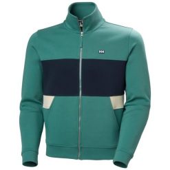 Bluza Helly Hansen Koster. Zielone bluzy męskie Helly Hansen, na lato, l, bez wzorów, z bawełny, bez kaptura. Za 472.50 zł.