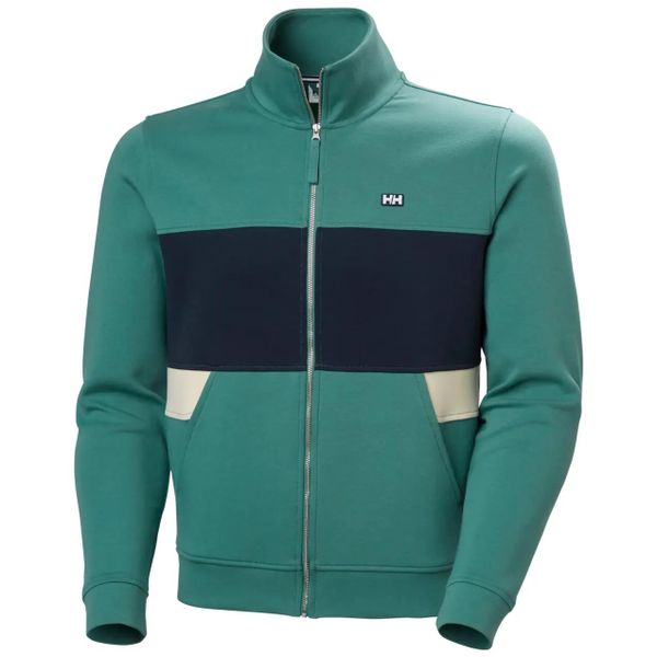 Bluza Helly Hansen Koster. Zielone bluzy męskie Helly Hansen, na lato, l, bez wzorów, z bawełny, bez kaptura. Za 472.50 zł.