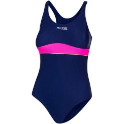Strój jednoczęściowy pływacki dla dzieci Aqua Speed Emily. Czerwone stroje kąpielowe dla dziewczynek Aqua-Speed, bez wzorów. Za 69.99 zł.