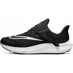 Buty do biegania męskie Nike Air Zoom Pegasus 39 Flyease. Czarne buty sportowe męskie Nike, z gumy, bez zapięcia, do biegania. Za 534.00 zł.