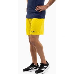 Spodenki sportowe męskie Nike Dry Park III NB K. Brązowe krótkie spodenki sportowe męskie Nike, l, bez wzorów, do piłki nożnej, dri-fit (nike). Za 63.00 zł.