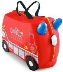 Trunki Wóz strażacki Frank TRU-0254. Brązowe torby i plecaki dziecięce Trunki, z gumy. Za 235.00 zł.