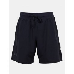 Spodenki do biegania męskie Under Armour Launch Elite 2In1 7''. Czarne krótkie spodenki sportowe męskie Under Armour, m, bez wzorów, do biegania. W wyprzedaży za 224.00 zł.