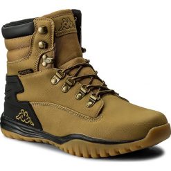 Kozaki KAPPA - Farum Mid 242155 Beige/Black 4111. Brązowe kozaki męskie Kappa, z materiału. Za 199.00 zł.