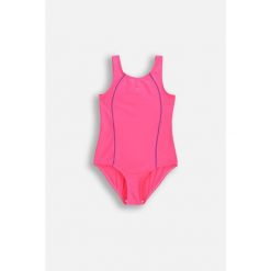 Strój jednoczęściowy pływacki dla dzieci różowy Lemon Explore WL6. Czerwone stroje kąpielowe dla dziewczynek LEMON explore, bez wzorów, z elastanu. Za 69.90 zł.