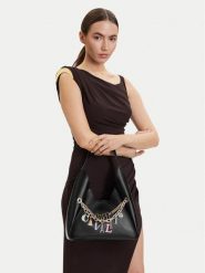 Just Cavalli Torebka 80RA4BE5 ZSD85 Czarny. Czarne torebki do ręki damskie Just Cavalli, bez wzorów, ze skóry, bez dodatków. Za 774.99 zł.