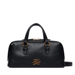 Torebka KARL LAGERFELD. Czarne torebki do ręki damskie KARL LAGERFELD, bez wzorów, klasyczne, bez dodatków. Za 1,299.00 zł.