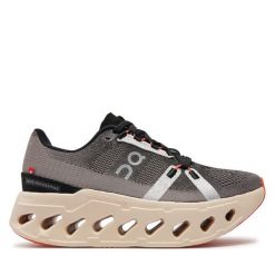 Buty do biegania On. Brązowe obuwie sportowe damskie On, bez wzorów, do biegania. Za 649.99 zł.