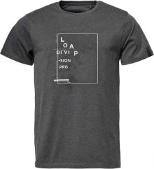 T-shirt męski Loap Bohor szary 2XL. Szare t-shirty męskie 55PROTEC, na lato, m, bez wzorów, z bawełny, klasyczne, bez kołnierzyka. Za 131.99 zł.