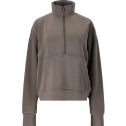 Kobieca bluza półzipowana Athlecia Jillnana. Szare bluzy damskie Athlecia, m, bez wzorów, z materiału, bez kaptura. Za 193.50 zł.