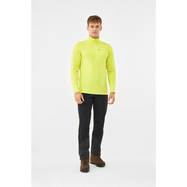 Bluza trekkingowa męska z technicznej dzianiny Admont. Żółte bluzy męskie Viking, l, bez wzorów, z dzianiny, bez kaptura. Za 147.26 zł.
