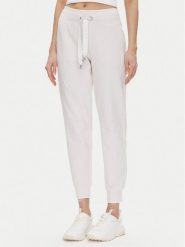 DKNY Sport Spodnie dresowe DP5P3496 Beżowy Regular Fit. Brązowe spodnie dresowe damskie DKNY Sport, xs, bez wzorów, z bawełny. Za 179.99 zł.