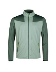 Bluza trekkingowa męska Halti Crosser. Zielone bluzy męskie Halti, m, bez wzorów, z elastanu, bez kaptura. Za 499.99 zł.