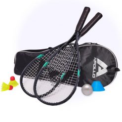Zestaw Speed Badminton z torbą Apollo 2 rakiety aluminiowe. Czerwone torby i plecaki dziecięce Apollo, z materiału. Za 169.99 zł.
