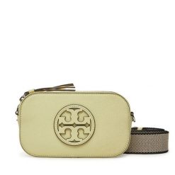 Torebka Tory Burch. Żółte listonoszki damskie Tory Burch, bez wzorów, bez dodatków. Za 939.99 zł.