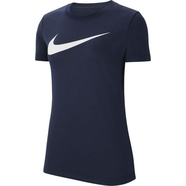 Koszulka Kobieta Nike Park 20 granatowy. Białe koszulki sportowe damskie Nike, xl, bez wzorów, z bawełny, bez kołnierzyka, bez ramiączek, na fitness i siłownię. Za 183.99 zł.