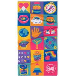 Bandana BUFF COOLNET UV® PRIDE MULTI. Niebieskie szaliki męskie Buff, bez wzorów. Za 99.99 zł.