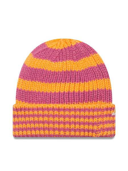 New Era Czapka Ne Stripe Knit Bean 60565459 Kolorowy. Czapki i kapelusze damskie New Era, na zimę, bez wzorów, z materiału. Za 99.99 zł.