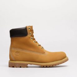 Trapery damskie TIMBERLAND PREMIUM 6 INCH BOOT - W. Brązowe śniegowce i trapery damskie Timberland, z materiału. W wyprzedaży za 879.99 zł.