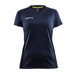 Koszulka damska Craft evolve. Niebieskie koszulki sportowe damskie Craft, xl, bez wzorów, z dzianiny, bez kołnierzyka, bez ramiączek, do biegania. Za 173.00 zł.