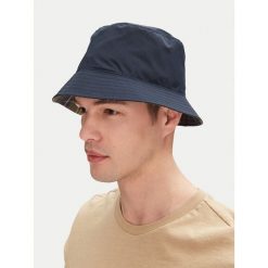 Kapelusz Barbour. Niebieskie czapki i kapelusze męskie Barbour, bez wzorów. Za 139.99 zł.