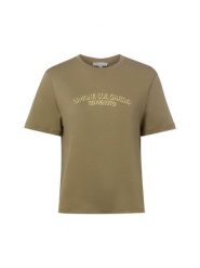 Marie Lund Koszulka Kobiety Bawełna (100%) zielony, M. Zielone t-shirty damskie Marie Lund, m, bez wzorów, z bawełny, bez kołnierzyka. Za 89.95 zł.