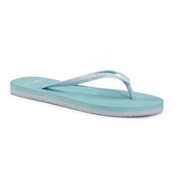 Japonki plażowe damskie Rip Curl Bondi 8089. Niebieskie klapki damskie Rip Curl, bez wzorów, sportowe, bez obcasa. Za 35.99 zł.