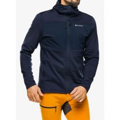 Bluza z kapturem męska Montane Fury XT Hoodie. Niebieskie bluzy męskie Montane, na zimę, m, bez wzorów, z kapturem. Za 482.99 zł.