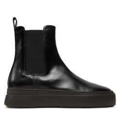 Sztyblety Giuseppe Zanotti. Czarne botki męskie Giuseppe Zanotti, bez wzorów, bez zapięcia. Za 3,139.00 zł.
