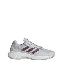 Gamecourt 2.0 Tennis Shoes. Białe obuwie sportowe damskie Adidas, bez wzorów, z materiału, tenisowe. Za 329.00 zł.