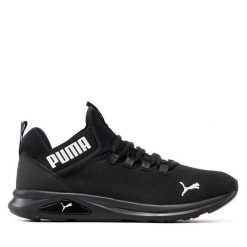 Buty do biegania Puma. Czarne buty sportowe męskie Puma, bez zapięcia, do biegania. Za 239.99 zł.