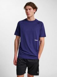 Koszulka treningowa Hummel Pulse. Koszulki sportowe męskie Hummel, l, bez wzorów, z jersey, bez kołnierzyka, bez ramiączek, na fitness i siłownię. Za 176.50 zł.