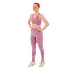 Damski zestaw sportowy Xtreme - legginsy sportowe + top sportowy - Różowy. Czerwone legginsy damskie XTREME SOCKSWEAR, l, bez wzorów, z materiału. Za 190.74 zł.