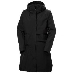 Damska kurtka wodoodporna Helly Hansen Sienna. Czarne kurtki damskie Helly Hansen, l, bez wzorów, z materiału, bez kaptura. Za 812.00 zł.