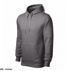 MALFINI - ADLER - - Bluza męska, g/m, % bawełna, % poliester stalowy M. Szare bluzy męskie Malfini, m, bez wzorów, z bawełny, bez kaptura. Za 114.59 zł.