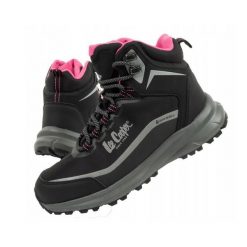 Buty damskie śniegowce Lee Cooper [LCJ-24-01-2932L]. Czarne obuwie sportowe damskie NO BRAND, z materiału, przed kolano. Za 184.90 zł.