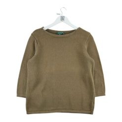 Second life - Kobieta Brązowy Sweter - Jak nowy. Brązowe swetry damskie Ralph Lauren, bez wzorów, bez kołnierzyka, bez ramiączek, bez kaptura. Za 114.98 zł.